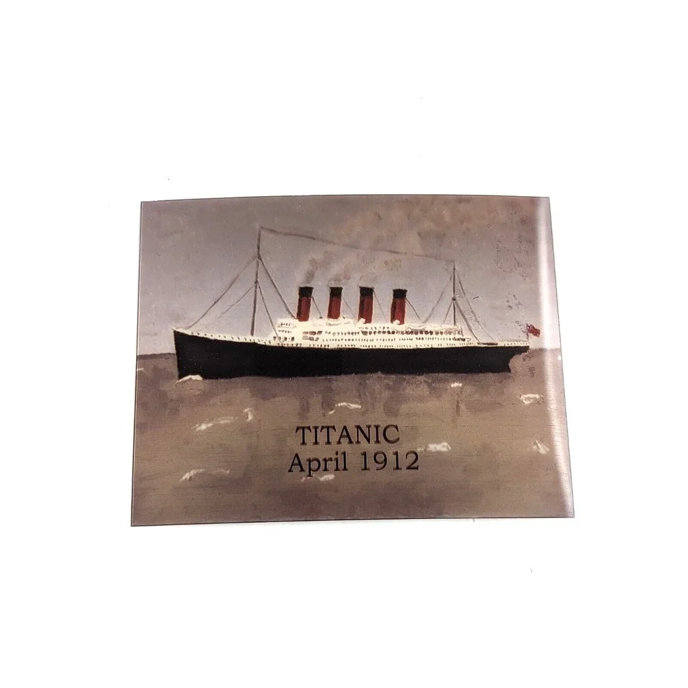 Titanic Boat Nautical Ocean Photo Shifting Lenticular‎ 3-D 3D Photograph Reprint